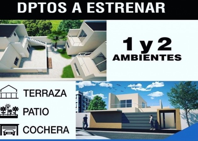 Departamento 1 y 2 ambientes ... OPORTUNIDAD ! A ESTRENAR