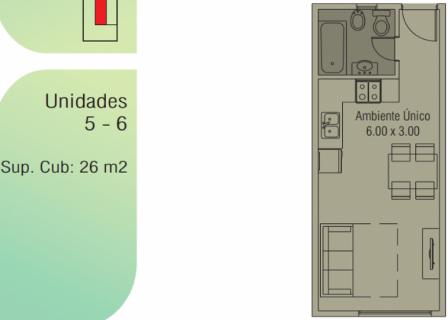 Castelar Norte Departamentos 1 y 2 ambientes Desde u$s 50.000