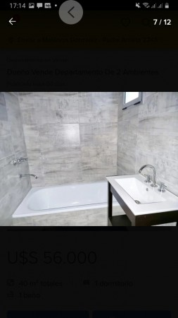 Departamento 2 ambientes a estrenar