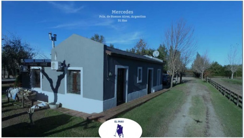 Campo en venta en Mercedes - 31hectareas - con vivienda
