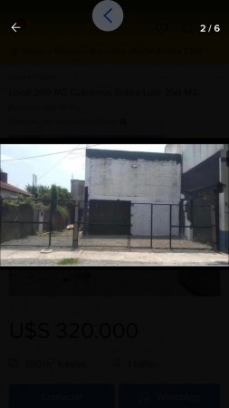 Excelente Galpón en Venta ! Muñiz 400 - Ituzaingo ❕
