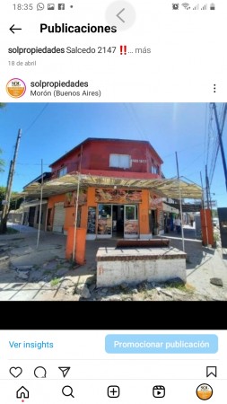 Arenales 495 ! Local con departamento