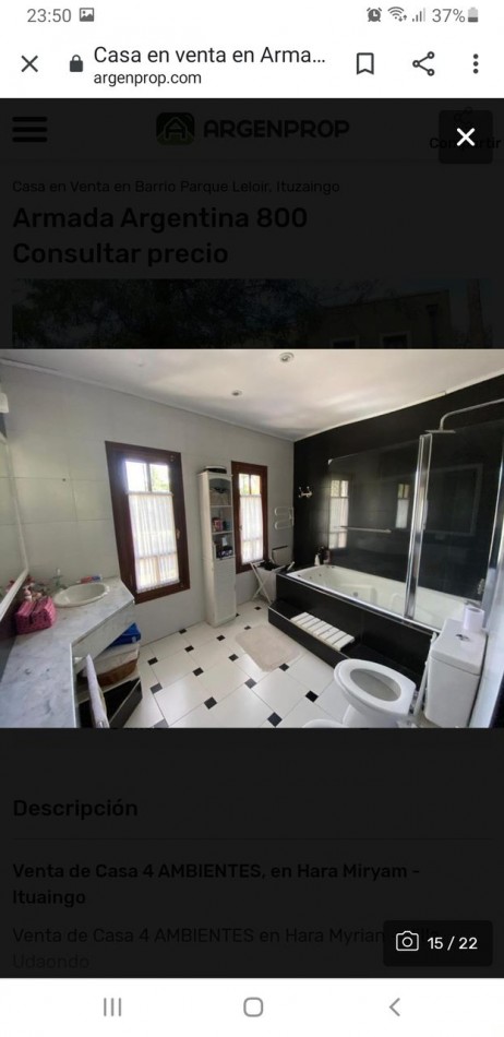 Armada Argentina 800 ! Casa Minimalista 5 ambientes