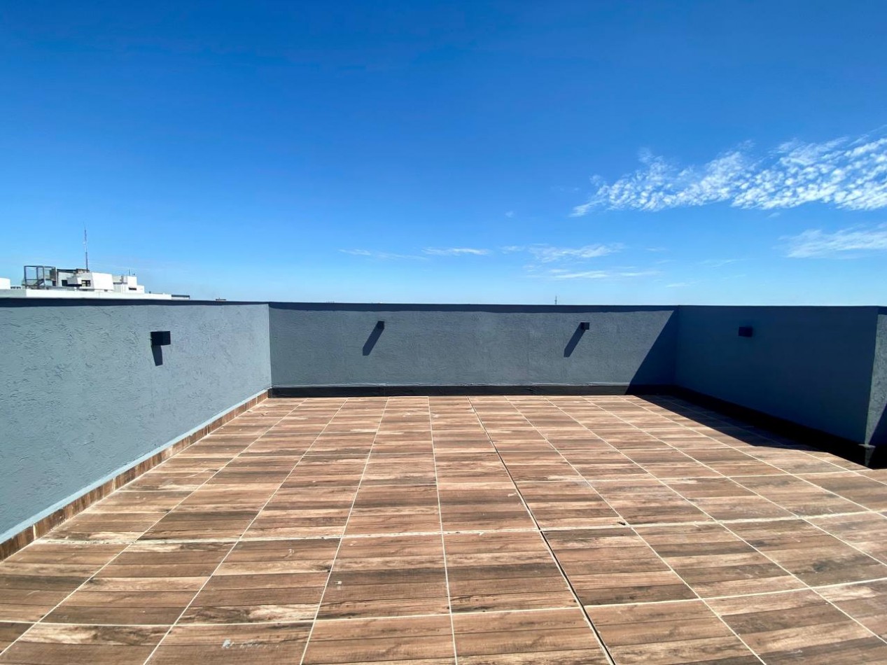Departamento a ESTRENAR en Centro de Moron - 3 ambientes con terraza privada - parrilla