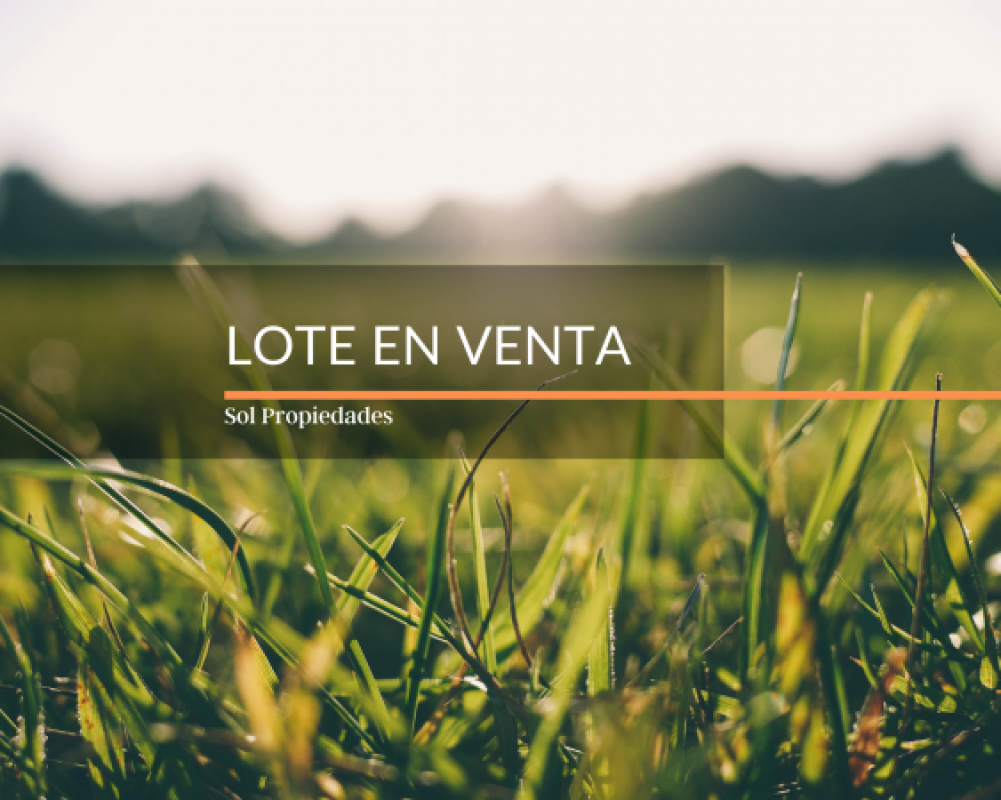Lote en Venta en CASTELAR NORTE - 370 METROS