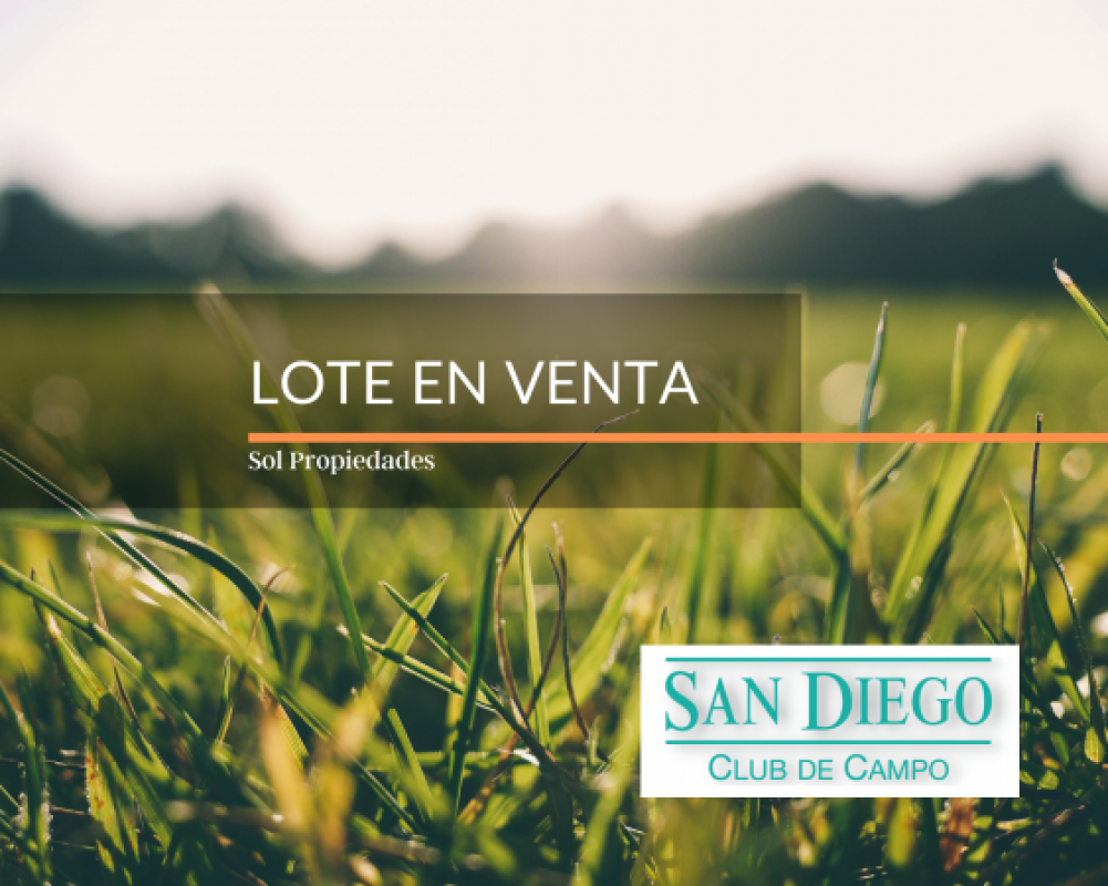 Lote en Venta en Country San Diego - 1600 METROS