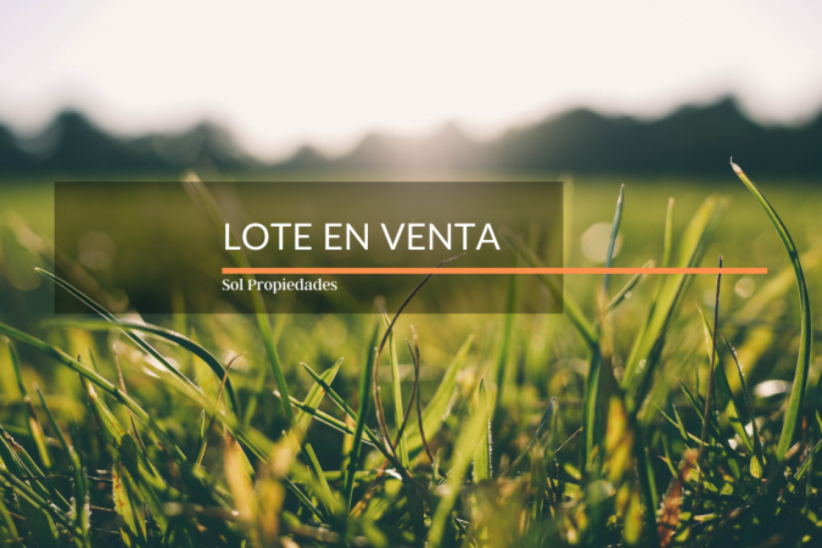 Atención Inversores! Lote en Venta en Ituzaingó - 295mts!