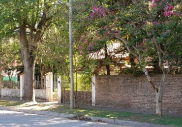 Chalet de epoca a reciclar sobre 3 lotes 