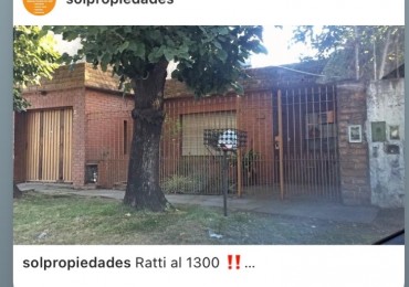 Ratti 1300 esquina Emperanza ! 