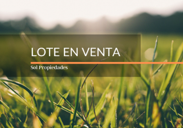 Lote en Venta en Ituzaingo! - Atención inversores!